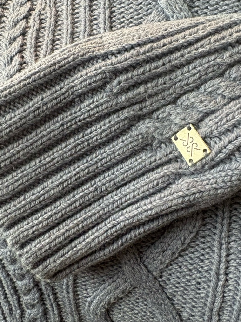 Soia & Kyo Dusty Blue Chelsea Sweater S - Picture 10 of 13